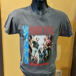 Men XS Nirvana Short Sleeve Tee Shirt New with Tag